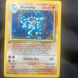 Pokémon vintage card